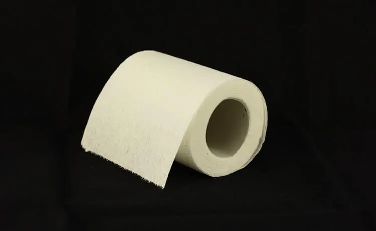 Rolo de papel higiênico