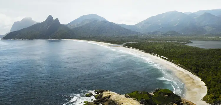 Rio de Janeiro sem ocupação urbana: Ipanema e Leblon